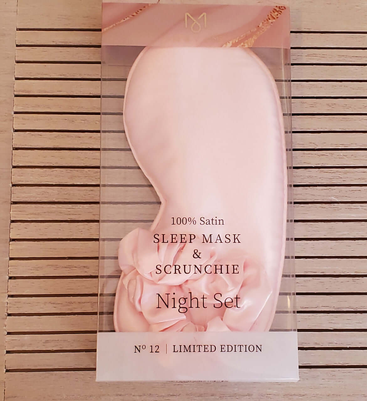 Fashion set, night mask pink color lady's accessories